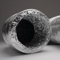Conducto de ventilación flexible de aluminio no aislado Flexiva Wind